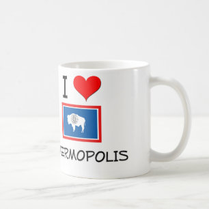 I Liebe Thermopolis Wyoming Kaffeetasse