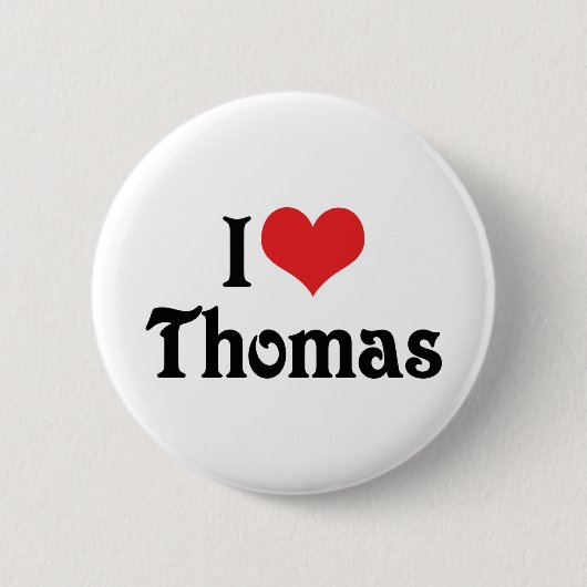 I Liebe Thomas Button (Vorderseite)