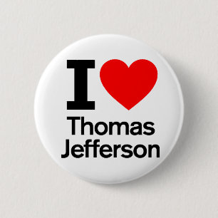 I Liebe Thomas Jefferson Button