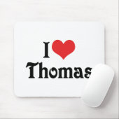 I Liebe Thomas Mousepad (Mit Mouse)