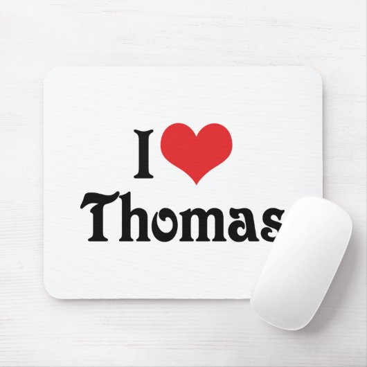I Liebe Thomas Mousepad (Mit Mouse)