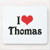 I Liebe Thomas Mousepad (Vorne)