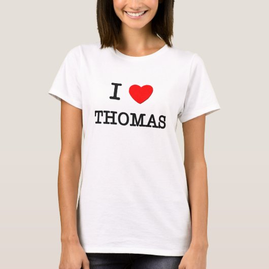 I Liebe Thomas T-Shirt (Vorderseite)