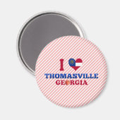 I Liebe Thomasville, Georgia Magnet (Vorderseite/Rückseite)