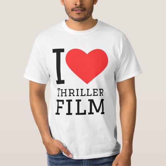 I Liebe Thriller Film T-Shirt (Vorderseite)