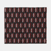 I Liebe Thrillers Fleecedecke (Vorderseite (Horizontal))