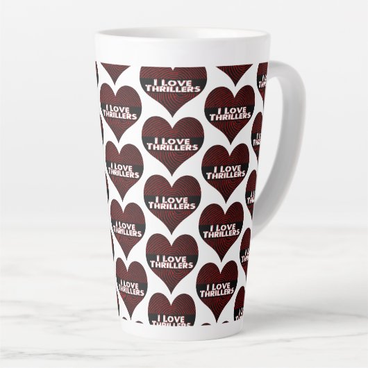 I Liebe Thrillers Milchtasse (Rechte Ecke)