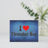 I Liebe Thunder Bay, Kanada Postkarte (Stehend Vorderseite)
