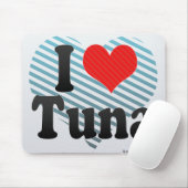 I Liebe-Thunfisch Mousepad (Mit Mouse)