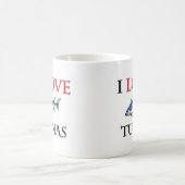 I Liebe-Thunfische Kaffeetasse (Mittel)