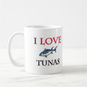 I Liebe-Thunfische Kaffeetasse (Links)