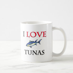 I Liebe-Thunfische Kaffeetasse