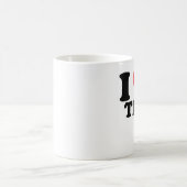 I Liebe Tia Kaffeetasse (Mittel)