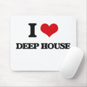 I Liebe TIEFES HAUS Mousepad (Mit Mouse)