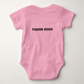 I LIEBE-TIGER BABY STRAMPLER (Rückseite)