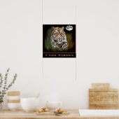 I Liebe Tiger Plakate (Küche)