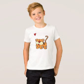 I Liebe-Tiger T-Shirt (Vorne ganz)