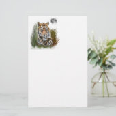 I Liebe Tigers Briefpapier (Stehend Vorderseite)