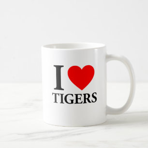 I Liebe Tigers Kaffeetasse