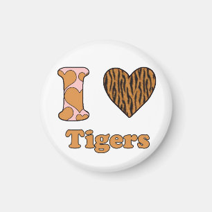 I Liebe Tigers Magnet