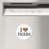 I Liebe Tigers Magnet (In Situ (Geschirrspüler))