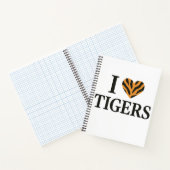 I Liebe Tigers Notizblock (Innenseite)