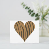 I Liebe Tigers Postkarte (Stehend Vorderseite)