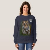 I Liebe Tigers Sweatshirt (Vorne ganz)