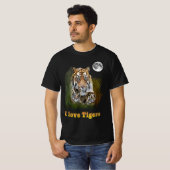 I Liebe Tigers T-Shirt (Vorne ganz)