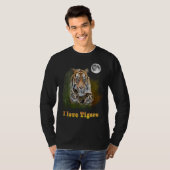 I Liebe Tigers T-Shirt (Vorne ganz)