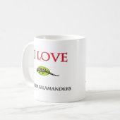 I Liebe-TigerSalamanders Kaffeetasse (Vorderseite Links)