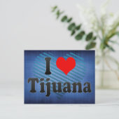 I Liebe Tijuana, Mexiko Postkarte (Stehend Vorderseite)
