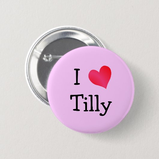I Liebe Tilly Button (Vorne & Hinten)