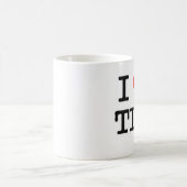 I Liebe Tim Kaffeetasse (Mittel)