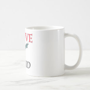 I Liebe-Tintenfisch Kaffeetasse