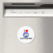I Liebe Tintenfisch Magnet (In Situ (Geschirrspüler))