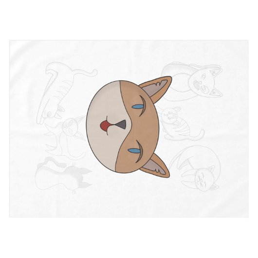 I LIEBE TISCHDECKE (Vorderseite (Horizontal))