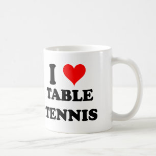 I Liebe-Tischtennis Kaffeetasse