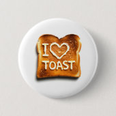 I Liebe Toast Button (Vorderseite)