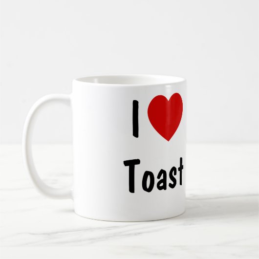 I Liebe Toast Kaffeetasse (Links)