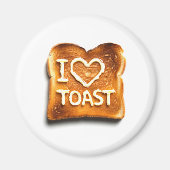 I Liebe Toast Magnet (Vorne)