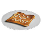 I Liebe Toast Schneidebrett (Ecke)