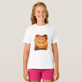 I Liebe Toast T-Shirt (Vorne ganz)