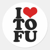 I Liebe Tofu Funny Veganer Spaß