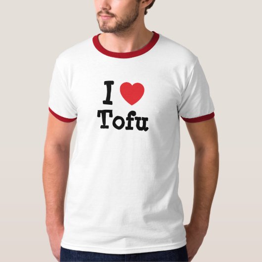 I Liebe Tofu T - Shirt (Vorderseite)