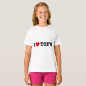 I Liebe Tofu T-Shirt (Vorne ganz)