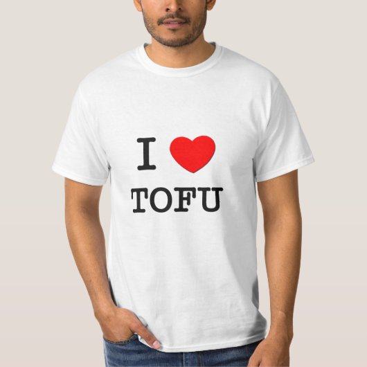 I Liebe-Tofu T-Shirt (Vorderseite)