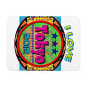 I LIEBE Tokio Emblem #1 Magnet 2012 (Horizontal)