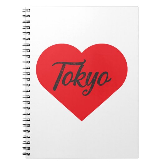 I Liebe Tokio - Japan Notizblock (Vorderseite)