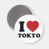 I Liebe Tokio Magnet (Vorderseite/Rückseite)